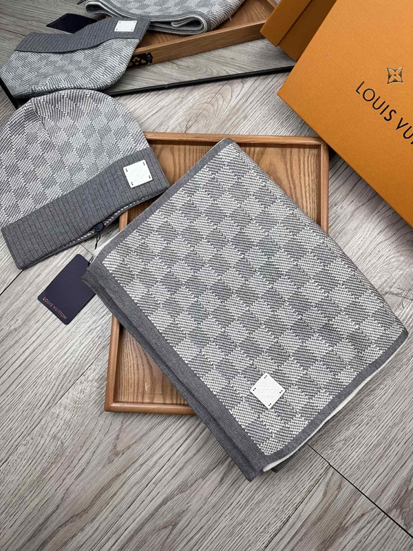 ブランドマフラー素材ディテール